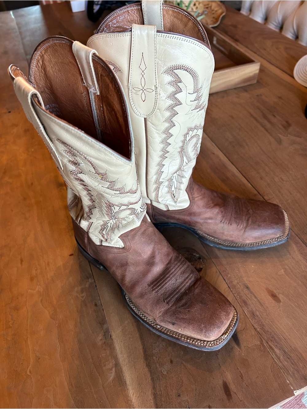 Vintage Dan Post Cowboy Boots